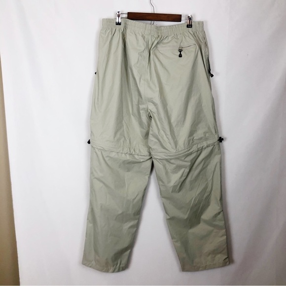 Coastal Conservation Waterproof PU Coating Size XL Convertible Pants Khaki - Picture 2 of 14